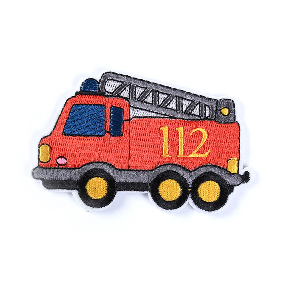 Factory Price No Minimum Iron On Patches Gradient Pattern Custom Embroidered Patches For Clothing