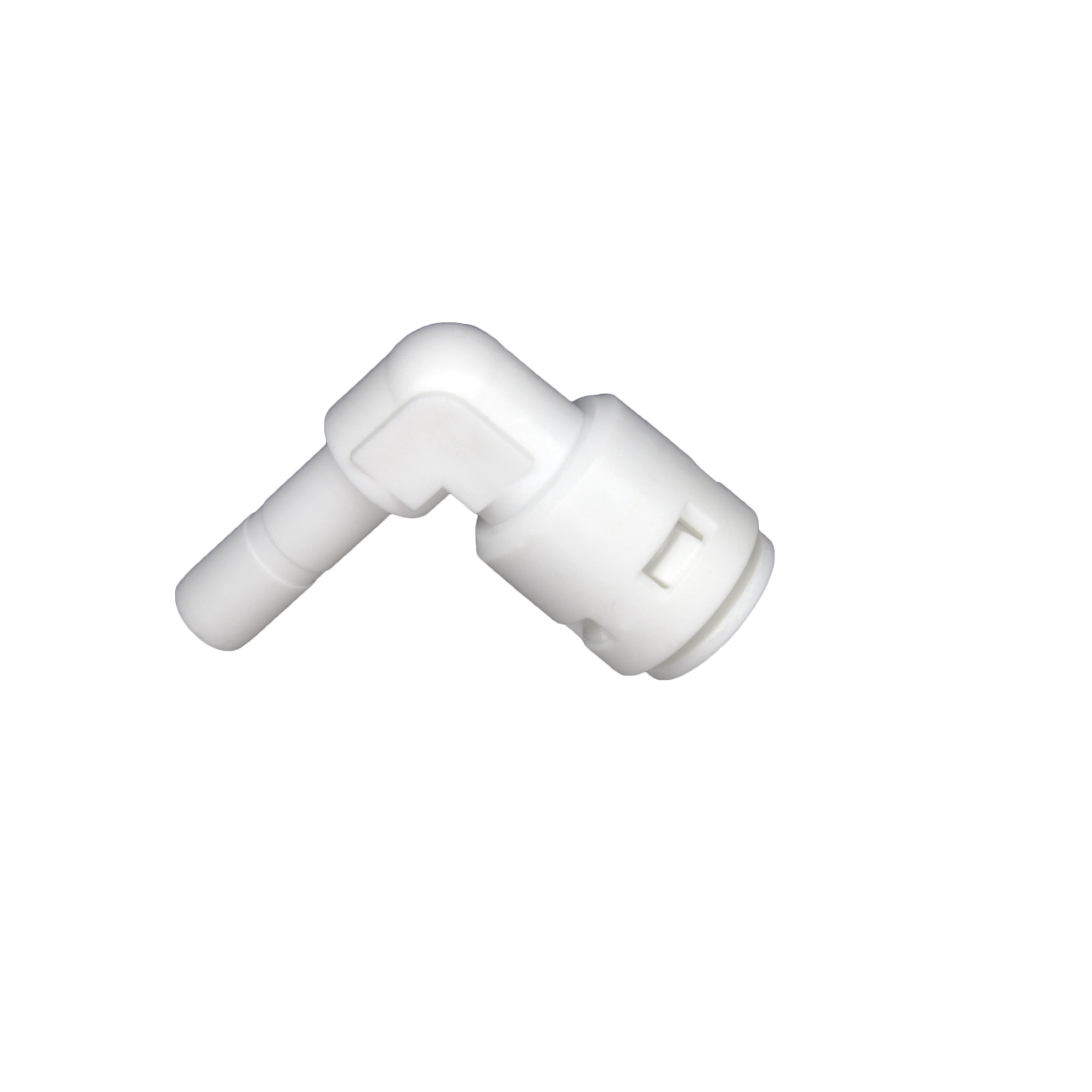 Plastic Elbow stem L connector quick connect pipe water filter fittings