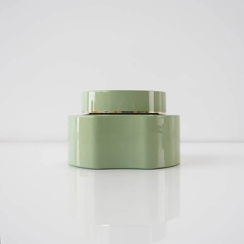 luxury glass jars for cosmetics cosmetics bottles and jars set metal round container for lip