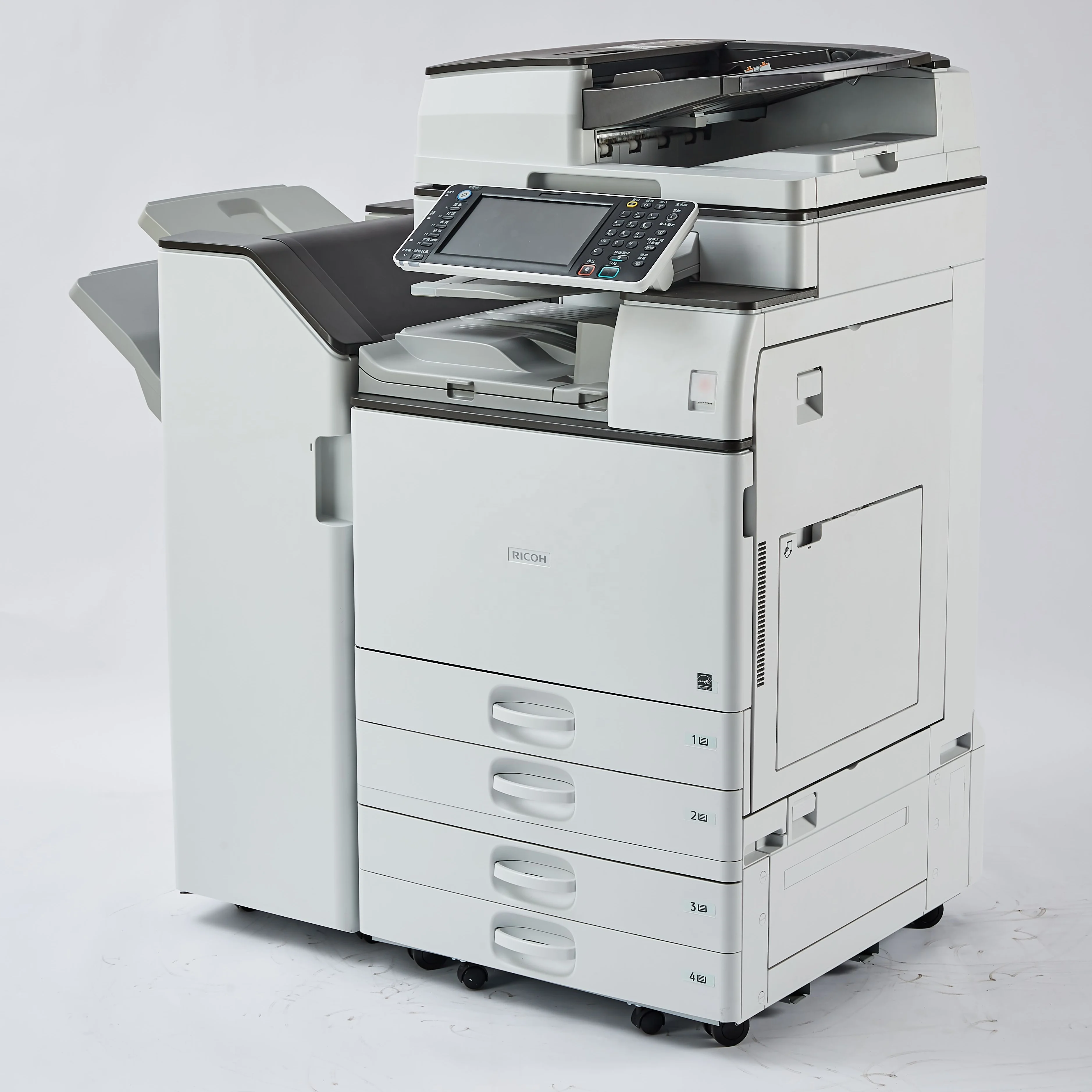 Monochrome A3/A4 refurbished multi-function copier Ricoh MP-3554 printer copier Medium Speed