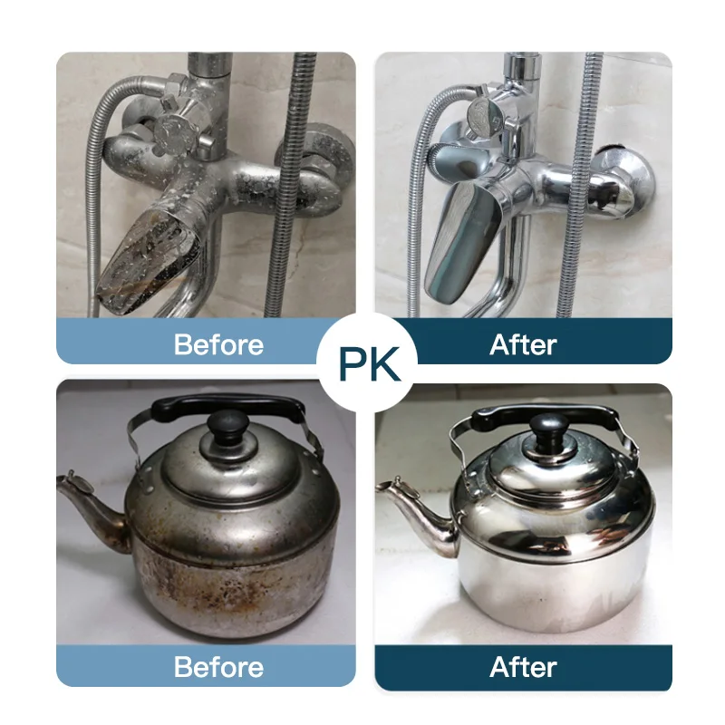 Kitchen Oily Wash Pot Bottom Black Scale Dirt  Stainless Steel Cleaning Paste  For Removing Black Scale At The Bottom