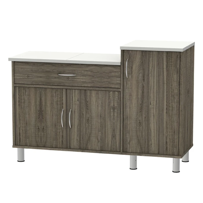 Custom Wooden Kitchen Cabinet with Counter Top Manufacture Furniture 1 Drawer and 2 Shelf with Door Kitchen Cabinets