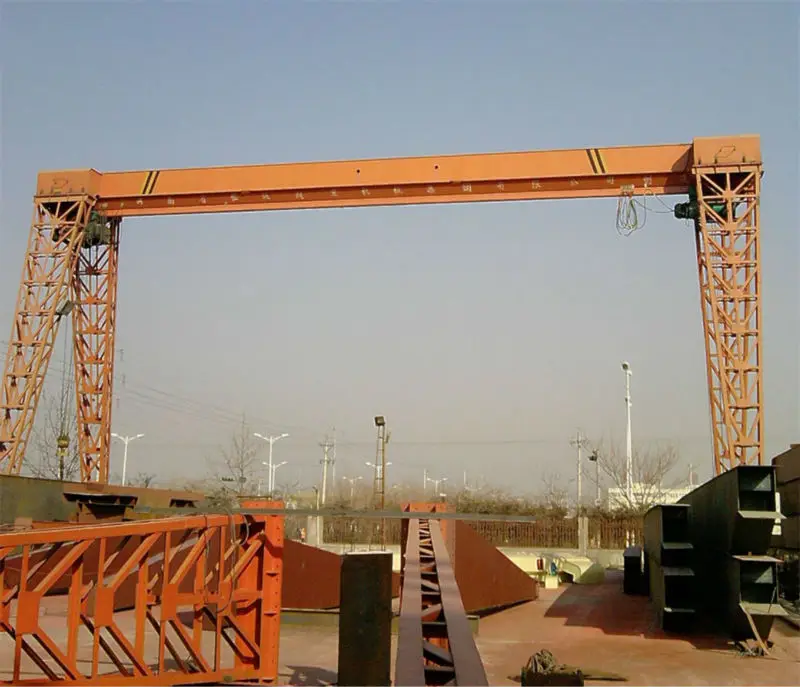 Machinery Repair Shops workshop single girder 5 ton mobile gantry cranes