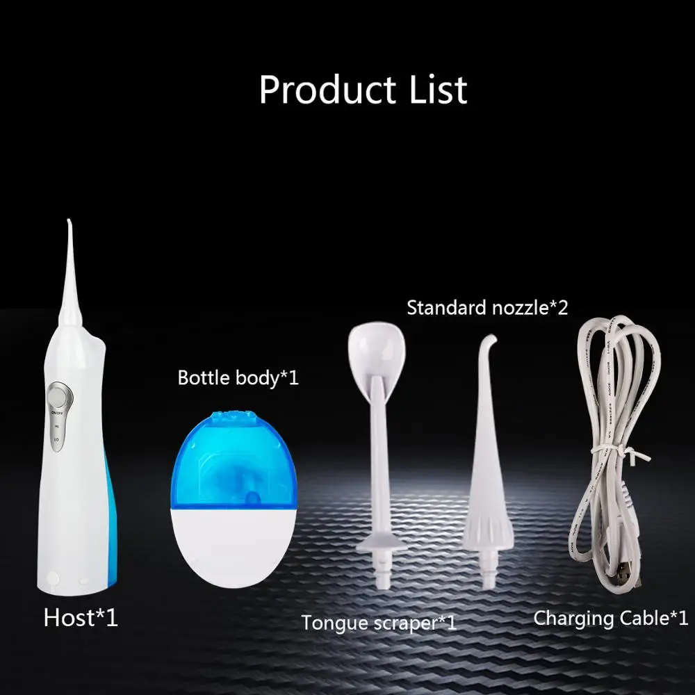 Teeth Water Flosser ,Water Pick Flosser Dental Toothbrush Teeth Cleaner,Walter Jet Portable Cordless Oral Irrigator