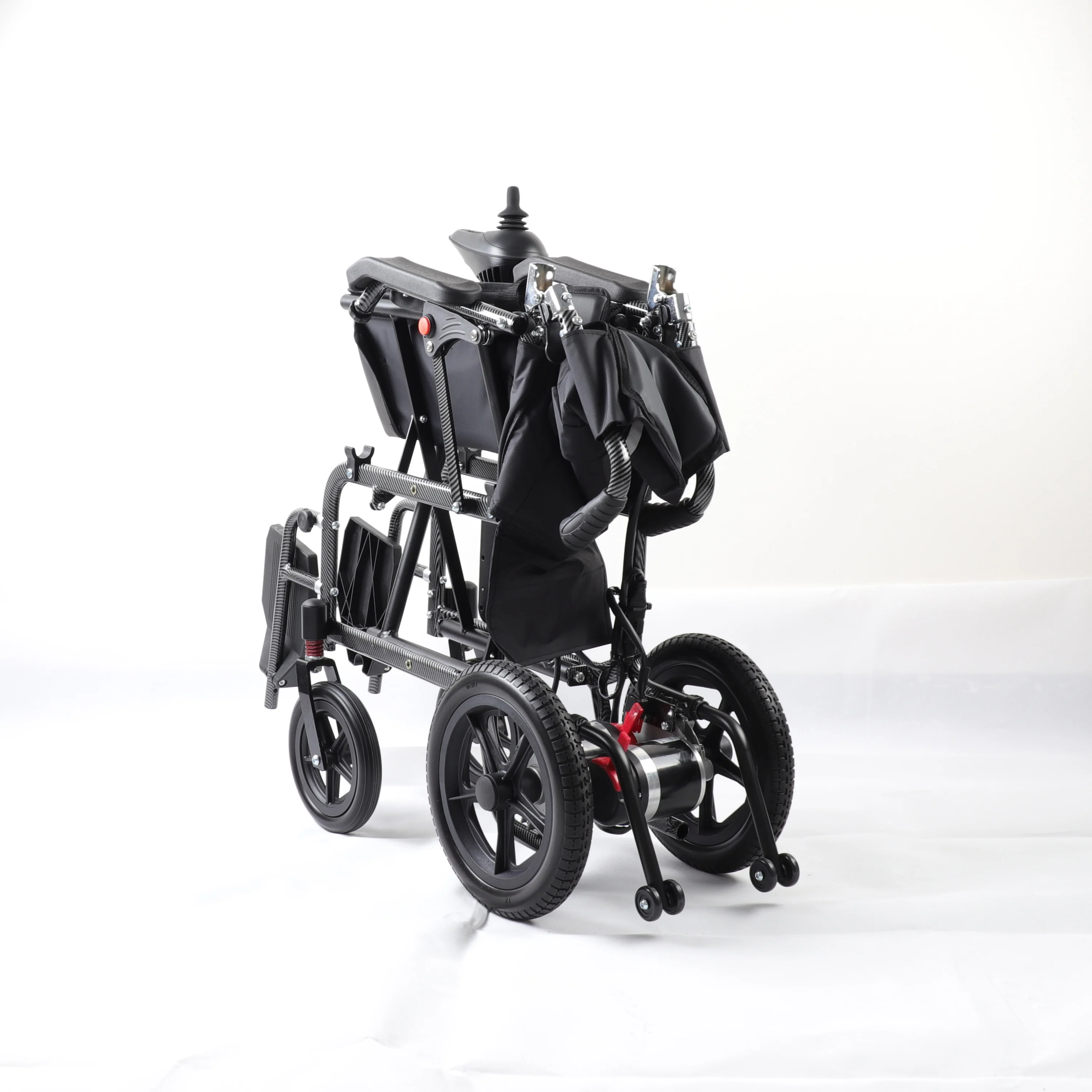 19kg Electric aluminum lightweight foldable wheelchair for the disabled power folding wheelchair
