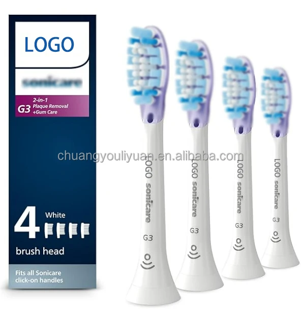 OEM Manufacturer Wholesale Sonic Electric Toothbrush Heads Compatible W3/C3/G3/W1/W2/C1/C2/G2 USB Official Chip Certification