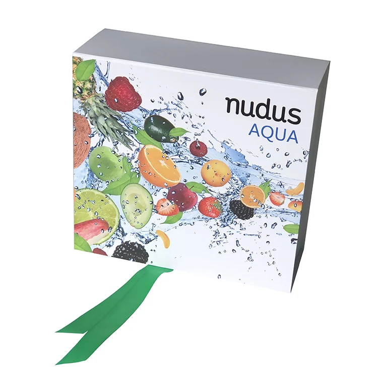 Luxury Custom Logo Foldable Magnetic Closure Collapsible Magnet Flap Dry fruit and nut Packaging Gift box Packing Paper box