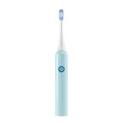 KT8 Free Sample Battery Powered Vibrating Automatic Soft Bristle Cute Baby Children Kids Sonic Electric Toothbrush