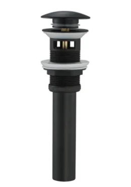 Good Quality Brass Bathroom Accessories Economical Wash Basin Drain Fittings with Stainless Steel Outlet Pipe