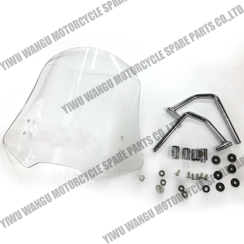 Универсальное мотоциклетное ветровое стекло по хорошей цене, переднее ветровое стекло для SYM scopy SR125 SR150