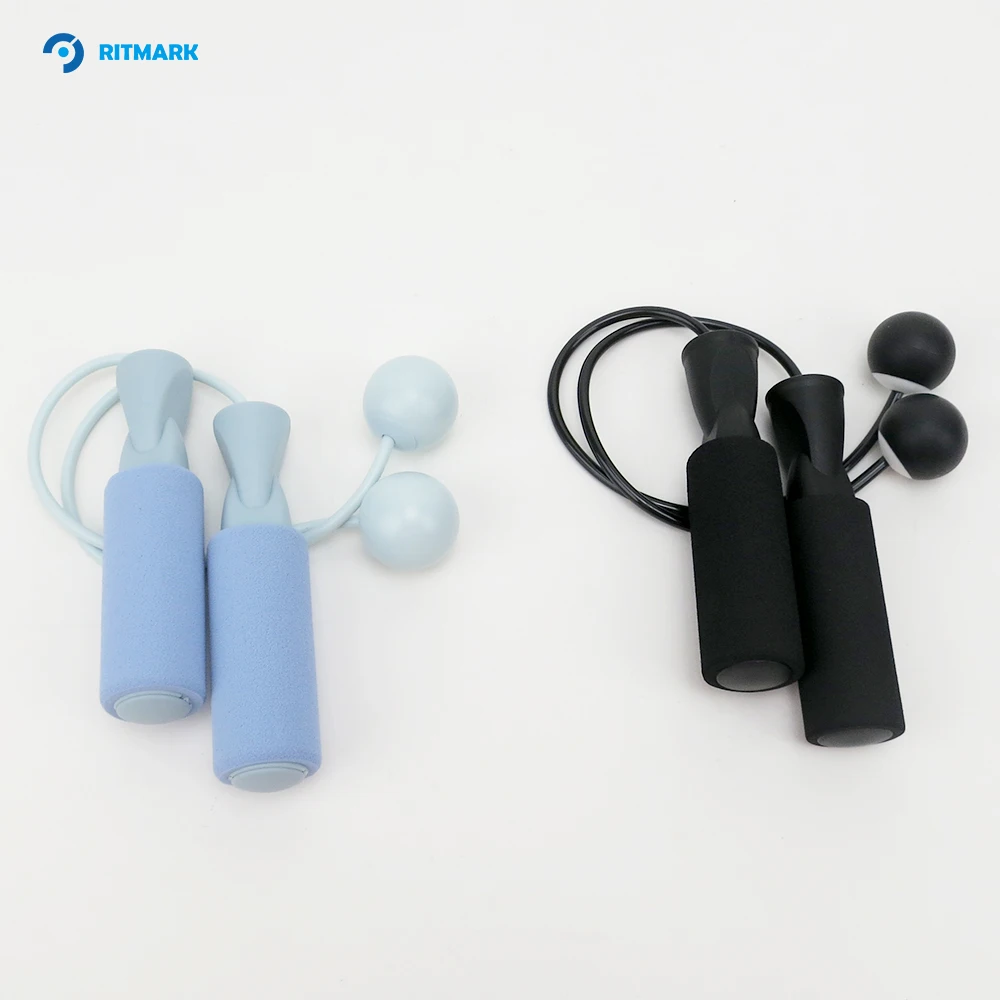 High Quality Fitness  Ball Bearing Weighted Cordless Wireless Skipping Jump Rope Without Rope