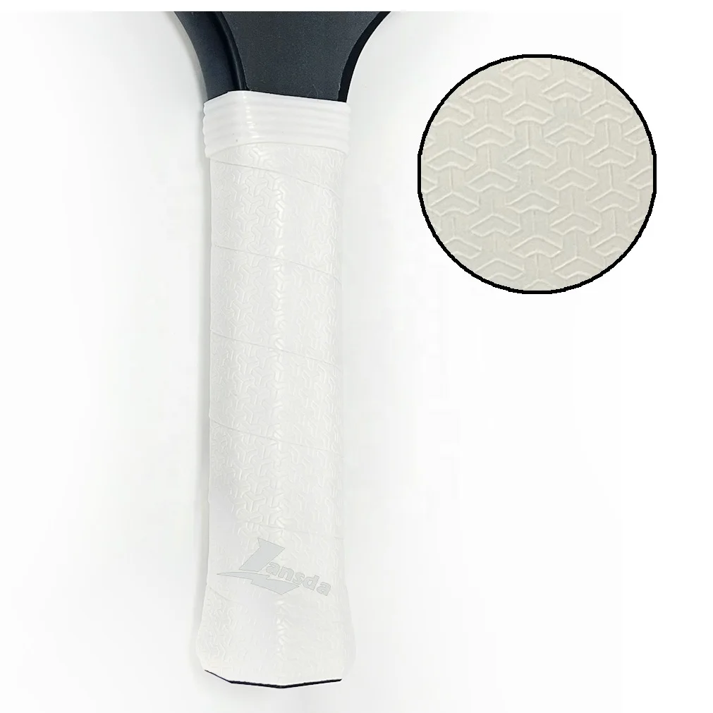 Lansda Sport Non-Slip Embossing Tennis Over Grip Tape Cricket Bat Badminton Tenis De Padel Pickleball Tennis Club Grips Overgrip