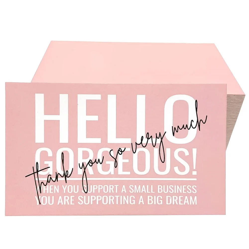 30 pcs 1 pack Thank you very much for the paper card support from the customer