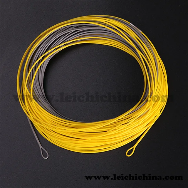 Polyethylene weight forward floating fly fishing line