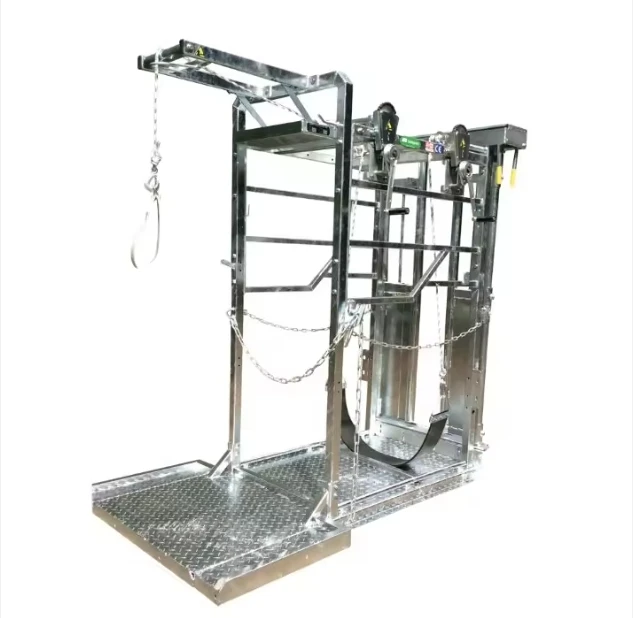 Livestock breeding machinery and equipment Cattle hoof trimming vehicle Hydraulic cattle hoof trimming machine