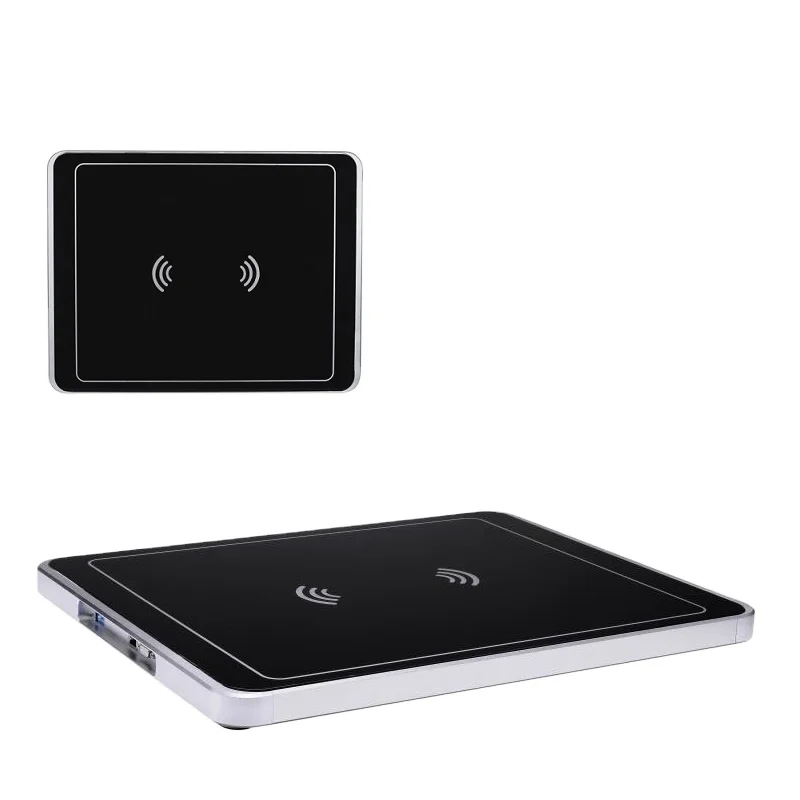 Invelion 10-100cm near field desktop uhf rfid reader writer USB keyboard output for self-service check out counter inventory