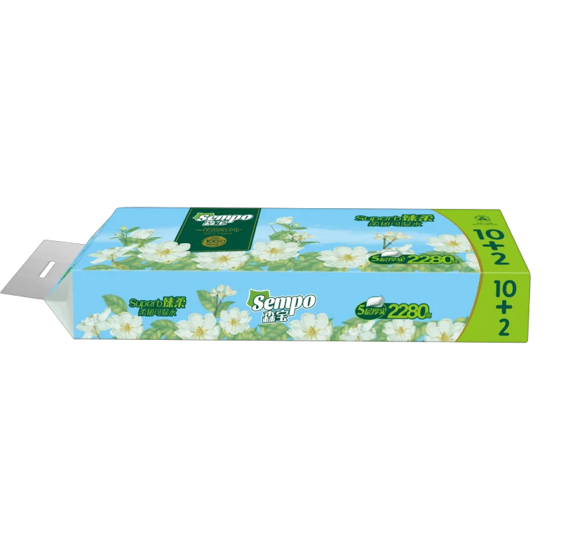 Wholesale Price Virgin Wood Pulp Customized Soft Pack Toilet Tissue Paper Roll In Bulk