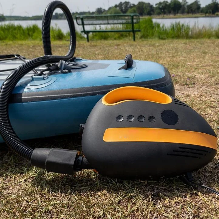 20PSI SUP насос с автоматическим выключением/12 В DC автомобильный разъем Электрический портативный воздушный