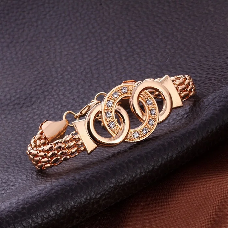 Free samples Fashion Women Accessories Necklace Earrings Bracelet Ring Four Piece Set Jewelry Sets For Women