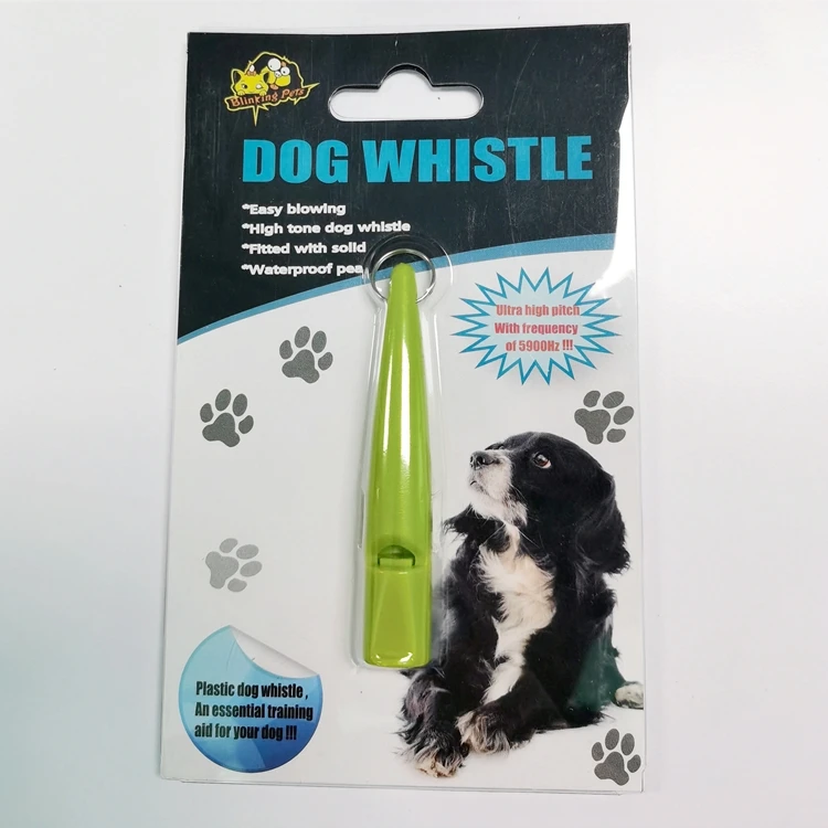 Wholesale Portable Plastic Dog Whistle For Pet Training With Lanyard