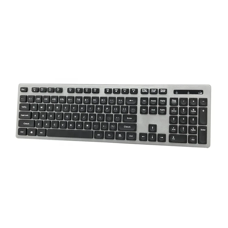 IMB-112 Customized BT5.0 Wireless Keyboard Super Slim Chocolate Keys PC Computer Multimedia Middle full size Keyboard