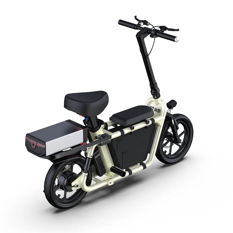 Hot Sale Electric Bicycle Scooter Electric Electric City Bike Lithium Battery Rear Hub Motor Mini Size 14inch 36v10.4ah 350W 36V