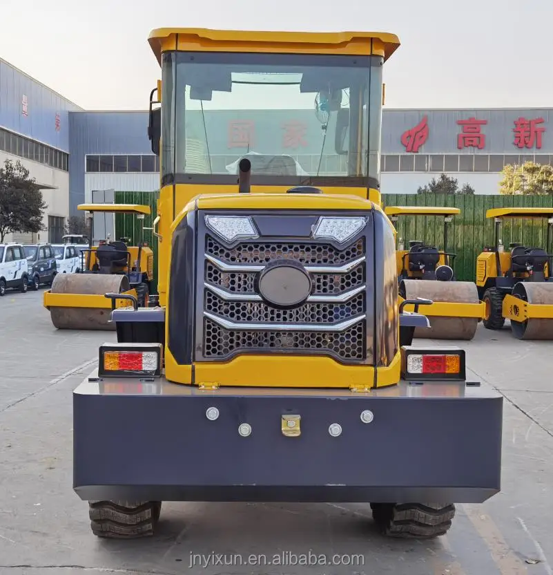 Road Roller 6000KG Diesel Vibratory Mini Road Roller Compactor
