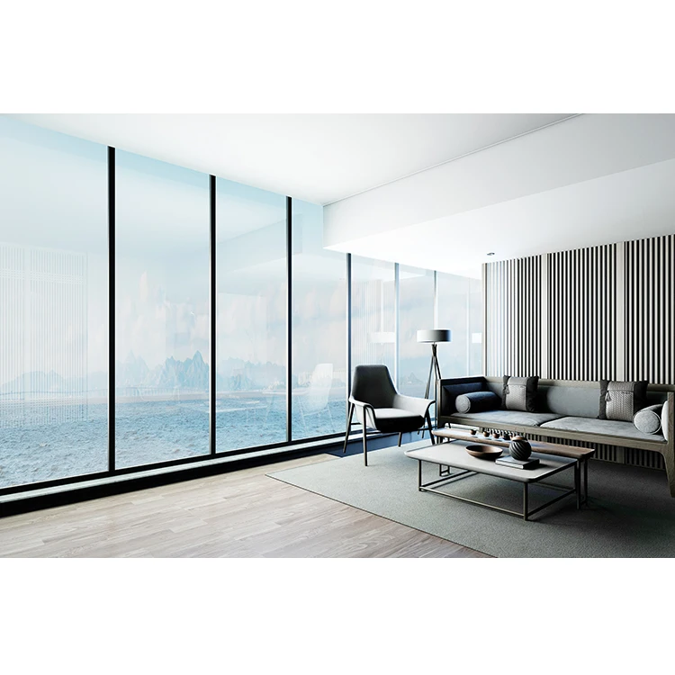 Large fixed floor-to-ceiling Windows Custom double glazed panoramic fixed Windows