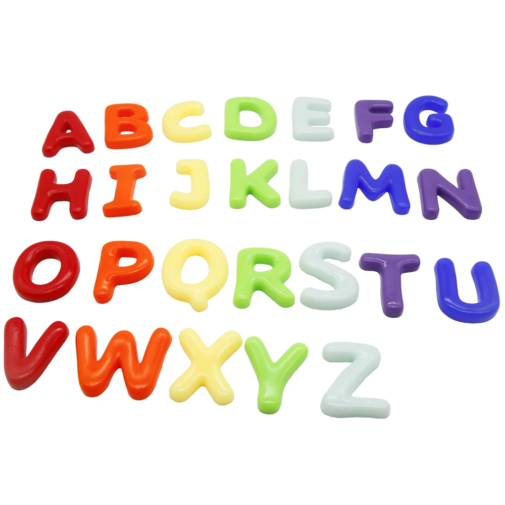 2023 Custom 26PCS/Set Colorful TPR Squishy Toys Stress Relieve DIY Squishy Alphabet Toy  Kids Toys