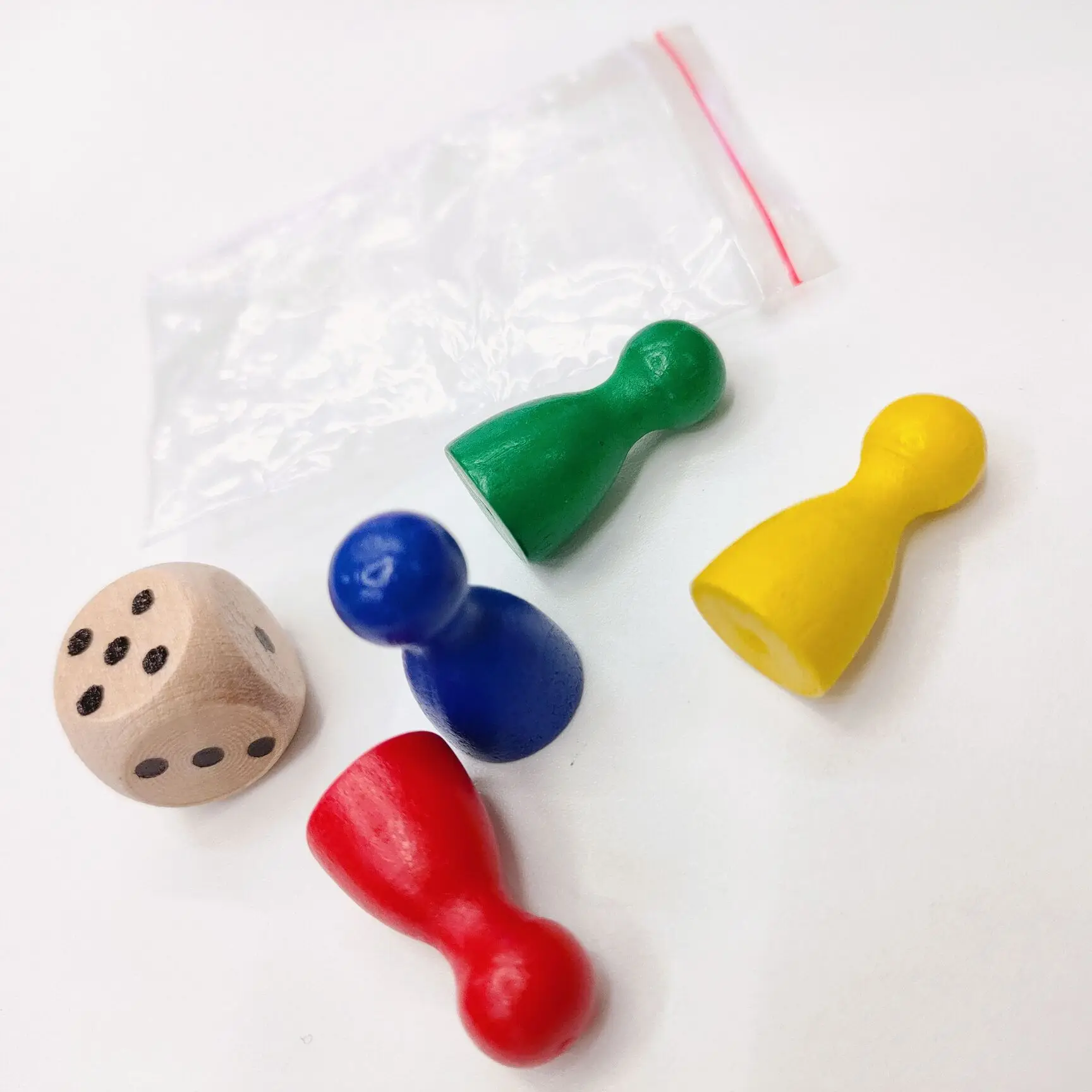 Custom Meeple Set Game Pieces Wood Entertainment Board Game Accessories