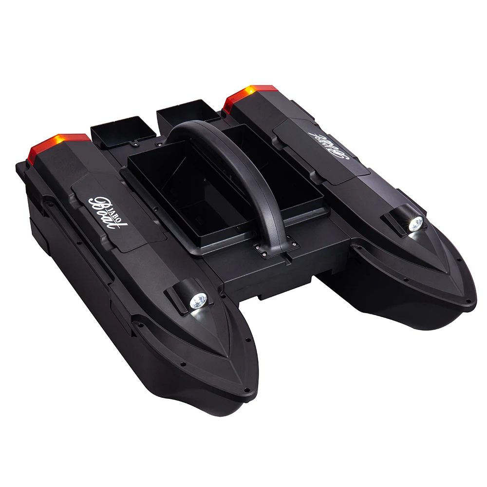 JABO5CG GPS Auto navigation Fish finder, bait boat Germany Russia shipment Auto driving of 500m, 4 bait silos 32 storage points