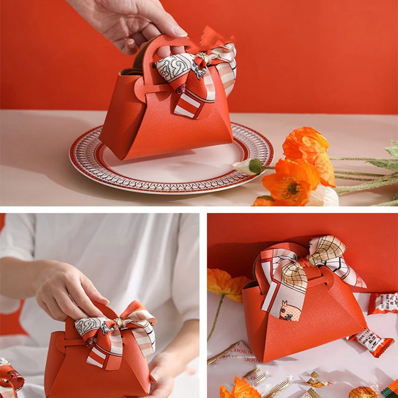 Розовая сумка из искусственной кожи с лентой