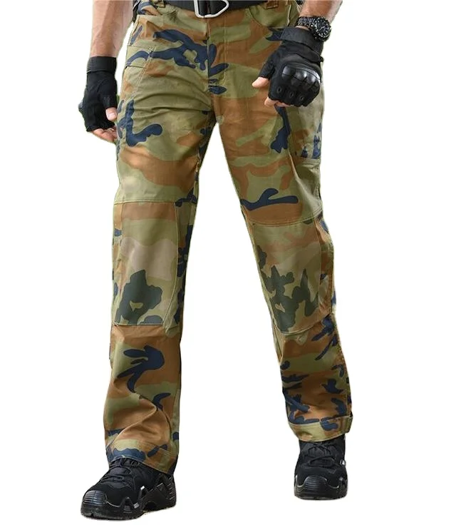 Combat Pants Airsoft  Camouflage Pants Ripstop MultiCam Hunting Clothes Camping Tactical Pants Men Clothing New