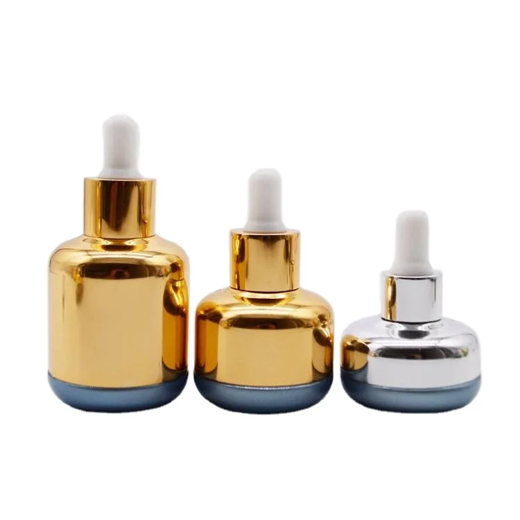 50ml 100ml 250ml 500ml 750ml 1000ml luxury design customized colors aluminum dropper essential oil bottle wholesales