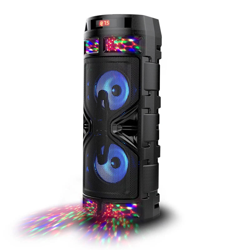  Купить Deluxe Высокое качество 40 Вт RMS Bluetooth динамик беспроводные dj партии bt с диско lightap de