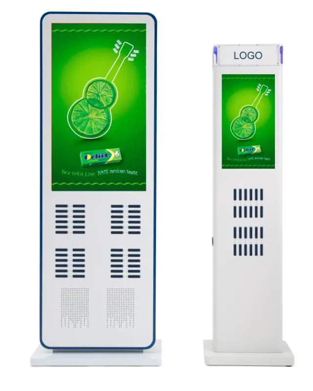 Made in China OEM Advertising Power Bank Rental Station with 48 pcs 5000 mAh 3 in 1 Cables Power Banks for Mobile Phone Charging