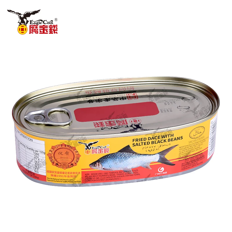 Canned fish wholesale price factory supply dace fish ISO HACCP
