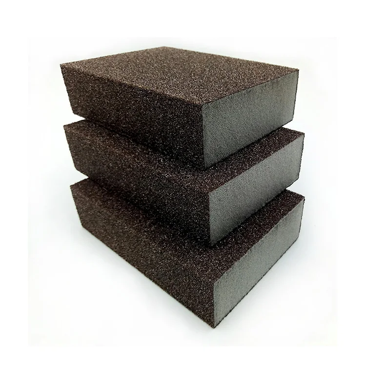 Super High Density 100*70*25mm Sanding Sponge Pad Magic cleaning polishing  abrasive sponge