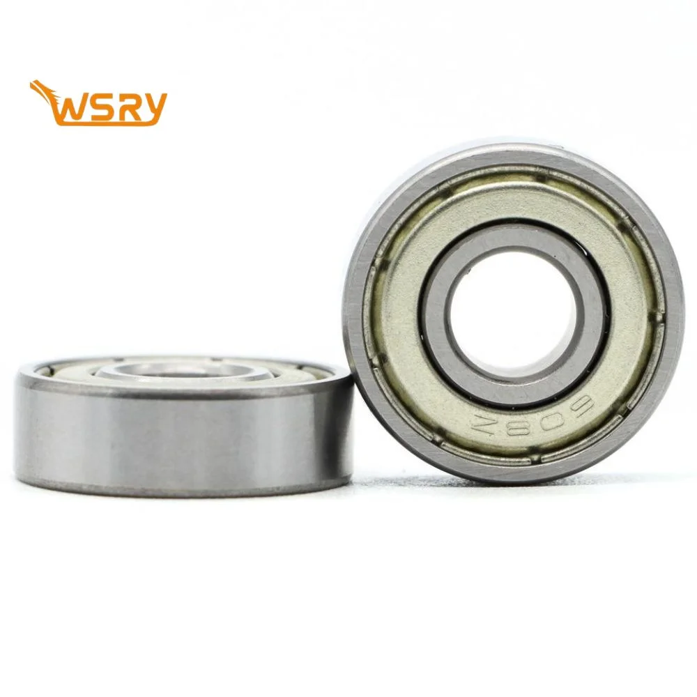 Wsry Китай OEM Заводской шарикоподшипник 608 zz 2rs хромированная сталь с глубоким желобом от