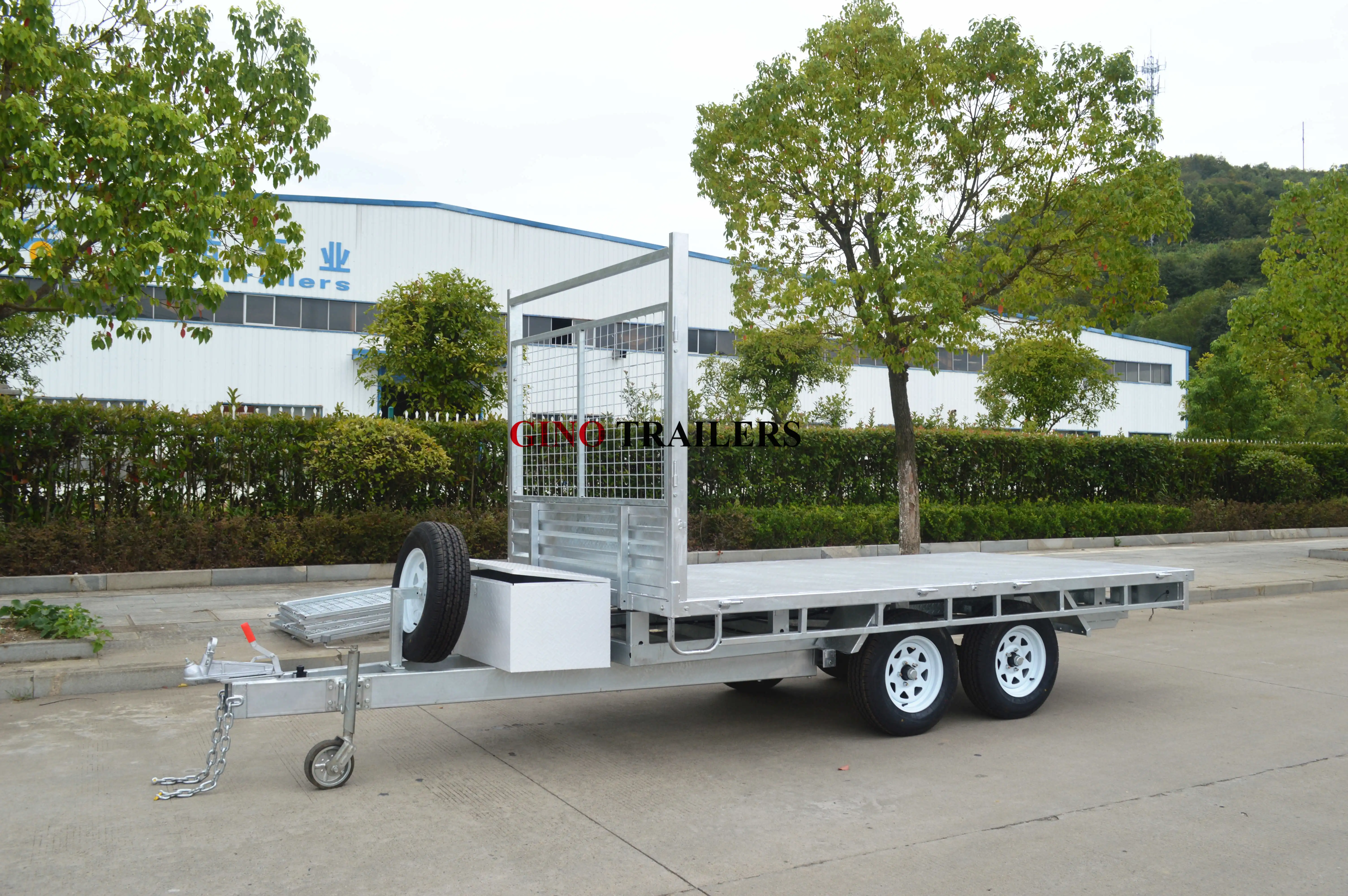 4 wheel utility trailer made in china with best price