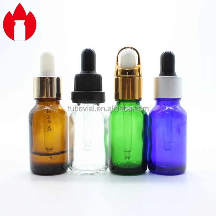 10ml 15ml 20ml 30ml 50ml 100ml green blue  amber glass bottles essential oil clear dropper bottle with dropper cap pipette