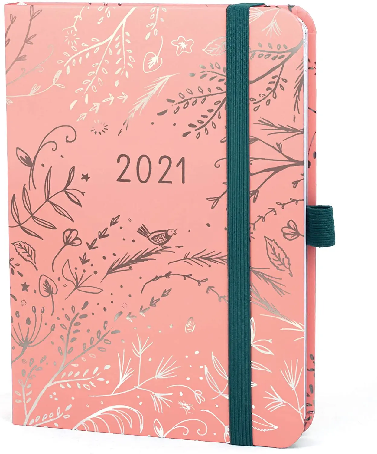 
Everyday Diary 2021 Stunning 2021 Diary Weekly Planner with Dotted Notes Pages Planner 2021 to Achieve Your Goals 