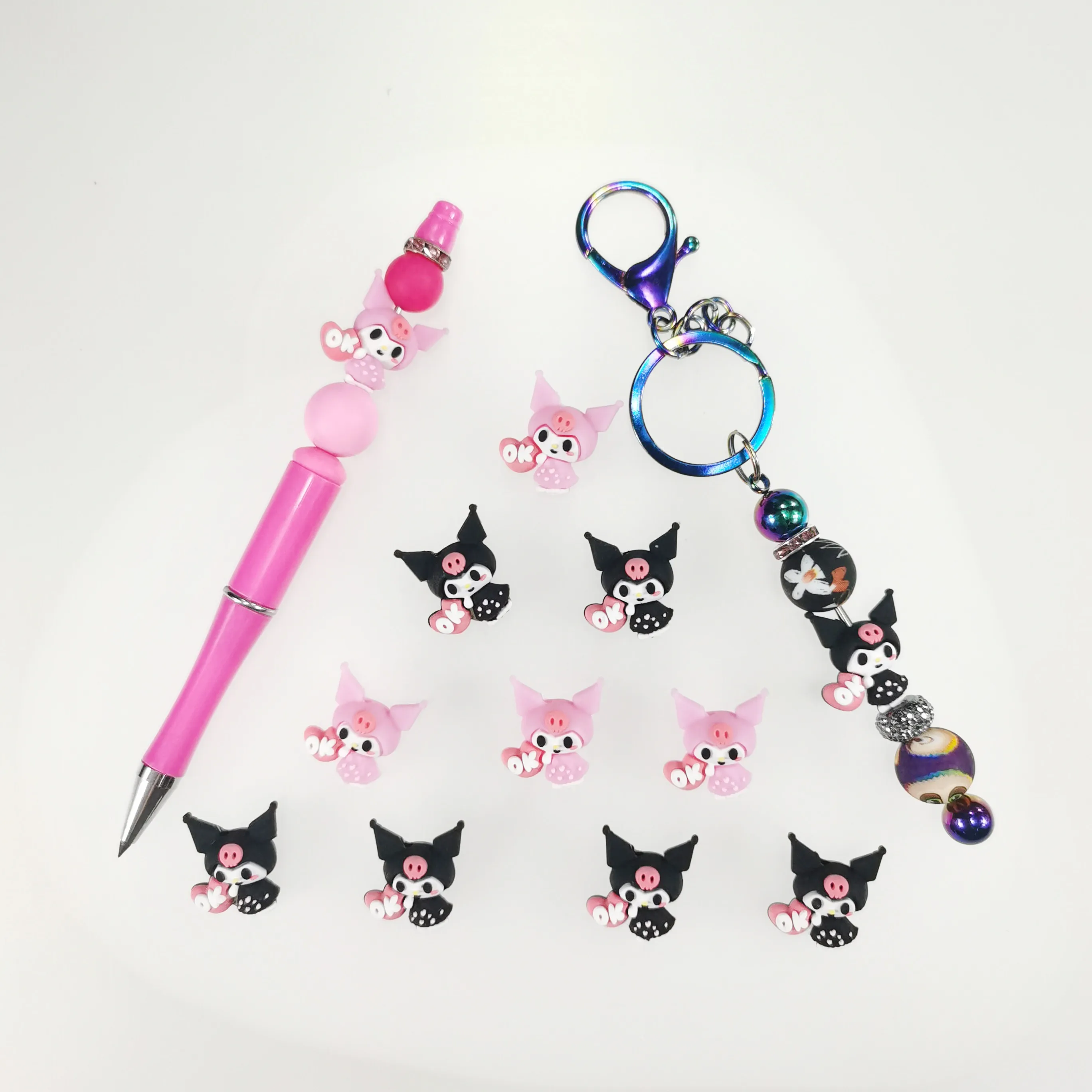 Tasteless Silicone Soft Beads For Infant Newborn Animal Shapes Halloween  Silicone 3d Beads For Pacifier Chain Making