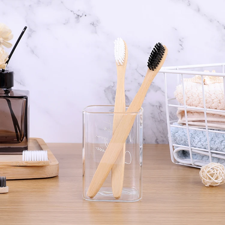 Eco friendly organic charcoal bamboo toothbrush bamboo products free sample