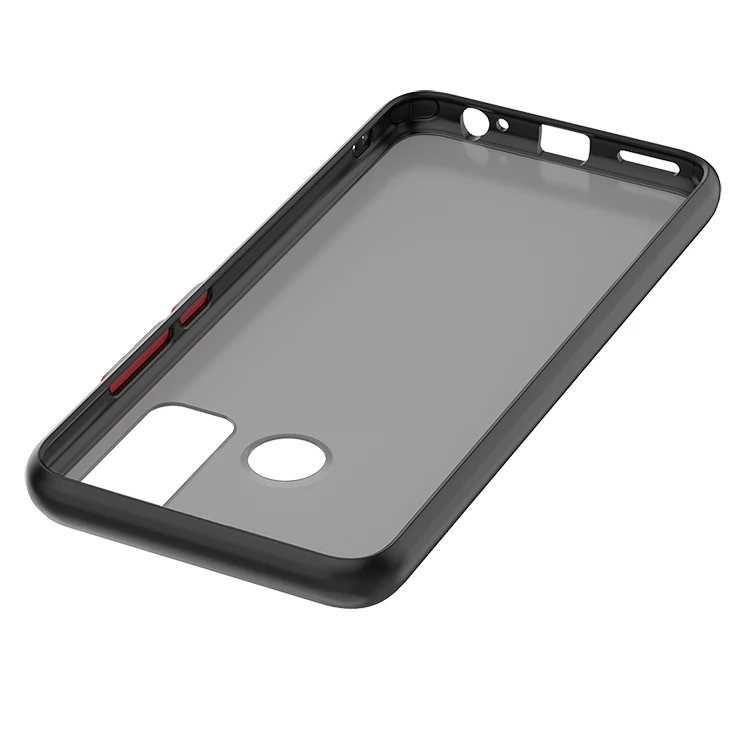  Для TECNO SPARK 6 Camon 12 Power 4 PRO CAMON 16 Горячая Распродажа двухцветный Прозрачный матовый TPU PC Гибридный чехол для телефона задняя