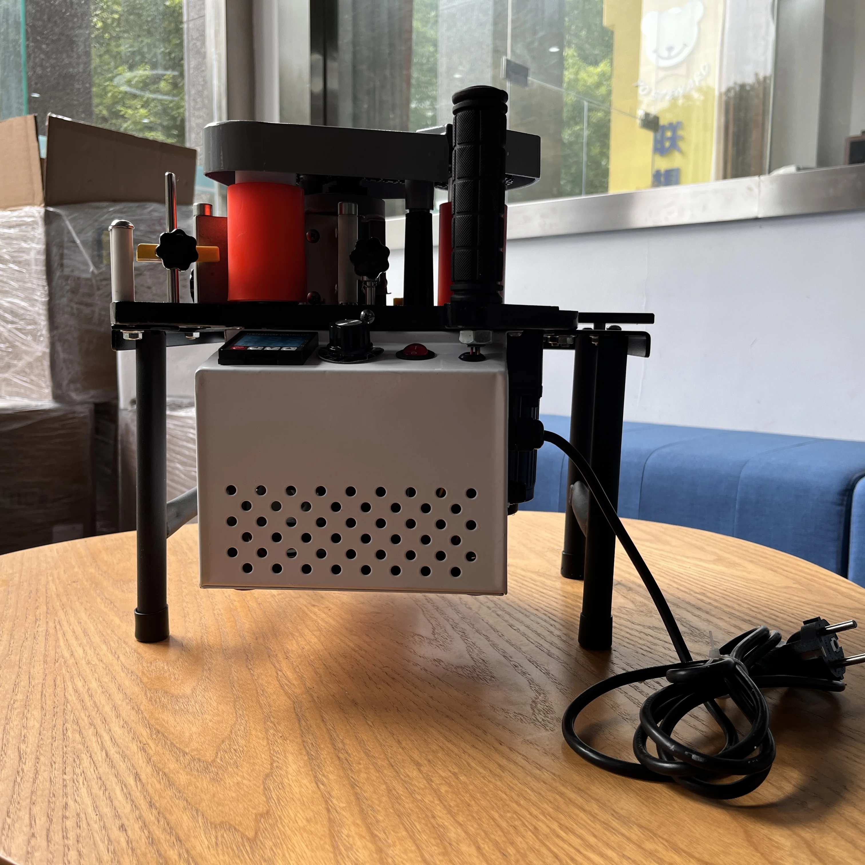 TingTing Straight And Curved wood board edge hot pressing Hand Held Edge bander