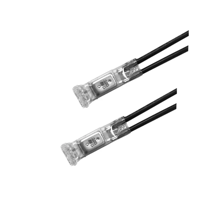 10A 16A 17AM027 Thermostat Normally Closed  100C Thermal Protector Thermal Fuse Thermal Switch Bimetal Thermostat