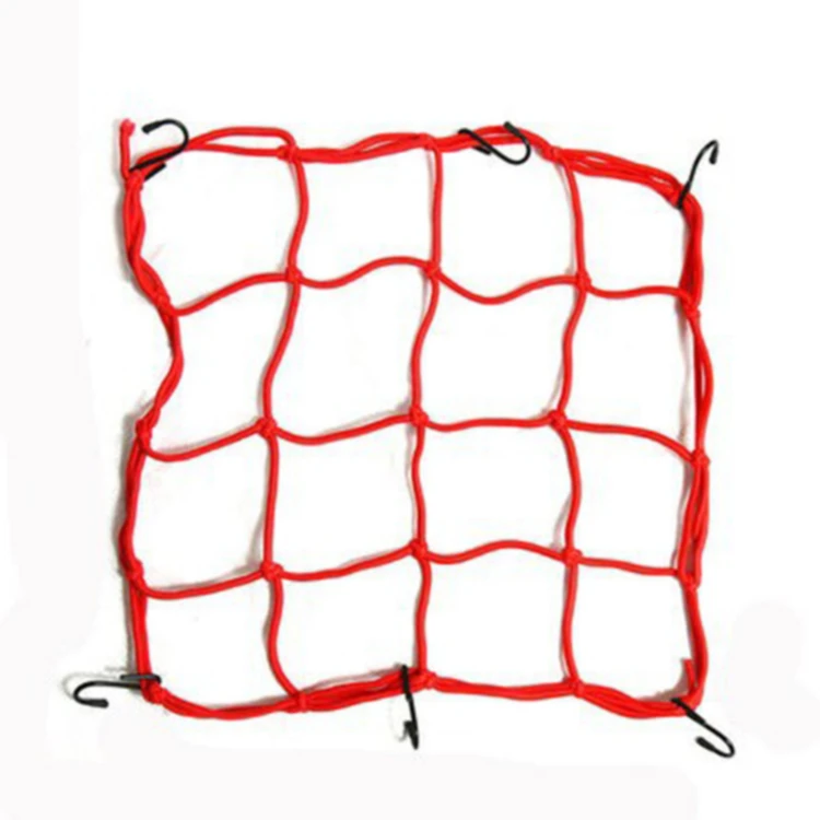 Эластичная эластичная грузовая сетка для мотоциклов и велосипедов, аксессуары для хранения вагонов