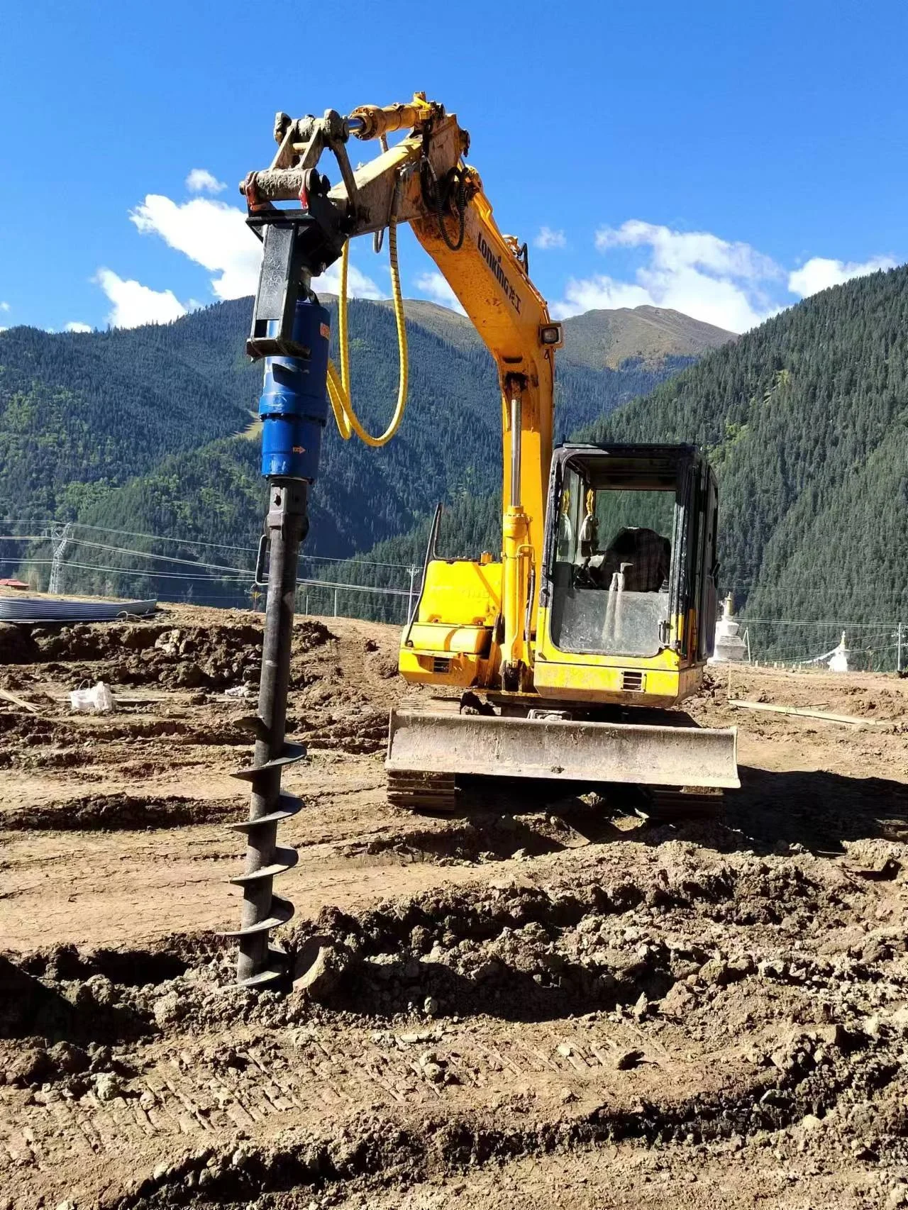 Гидравлический шнек для бурения