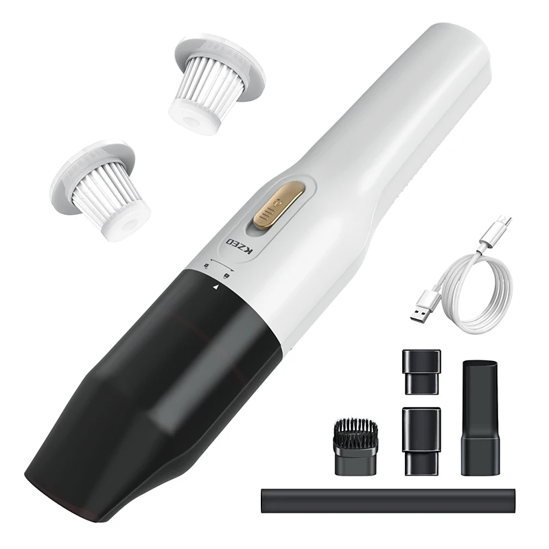 Big Suciton 4 In 1 12v 7.4v Mini Rechargeable Wireless Handheld Portable Car Vacuum Cleaners